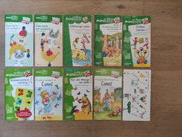 10 miniLÜK Lernhefte für Kinder verschiedene Themen gebrauch