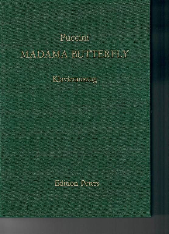 Libri: Partition Puccini Madama Butterfly – Nuovo e nell'imballaggio originale da La Tour-de-Peilz venduto da SuperSol