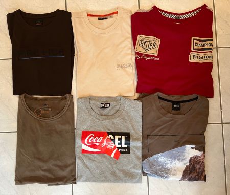 Lot de 6 T-shirt taille M