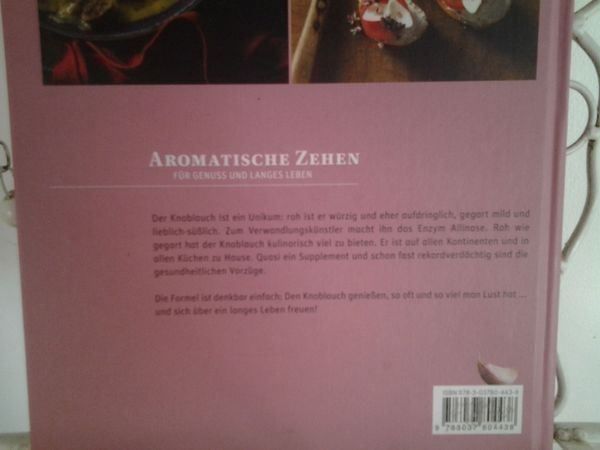 Libri: Bänziger   Knoblauch eine Liebeserkläru – Nuovo (secondo la descrizione) da Wildensbuch venduto da Mangosteen7 2