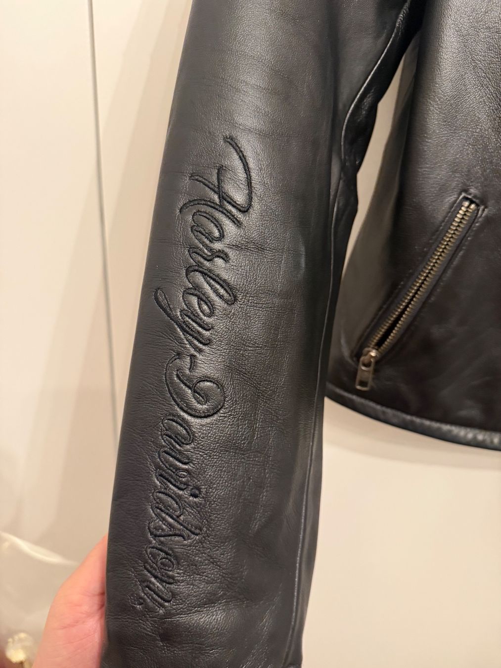 Harley-Davidson Giacche: Neue Harley-Davidson Lederjacke, Schwarz – Nuovo (secondo la descrizione) da Illnau venduto da Bigmama14 2