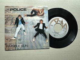 POLICE STING rare Single Invisble sun Kult 80's Top
