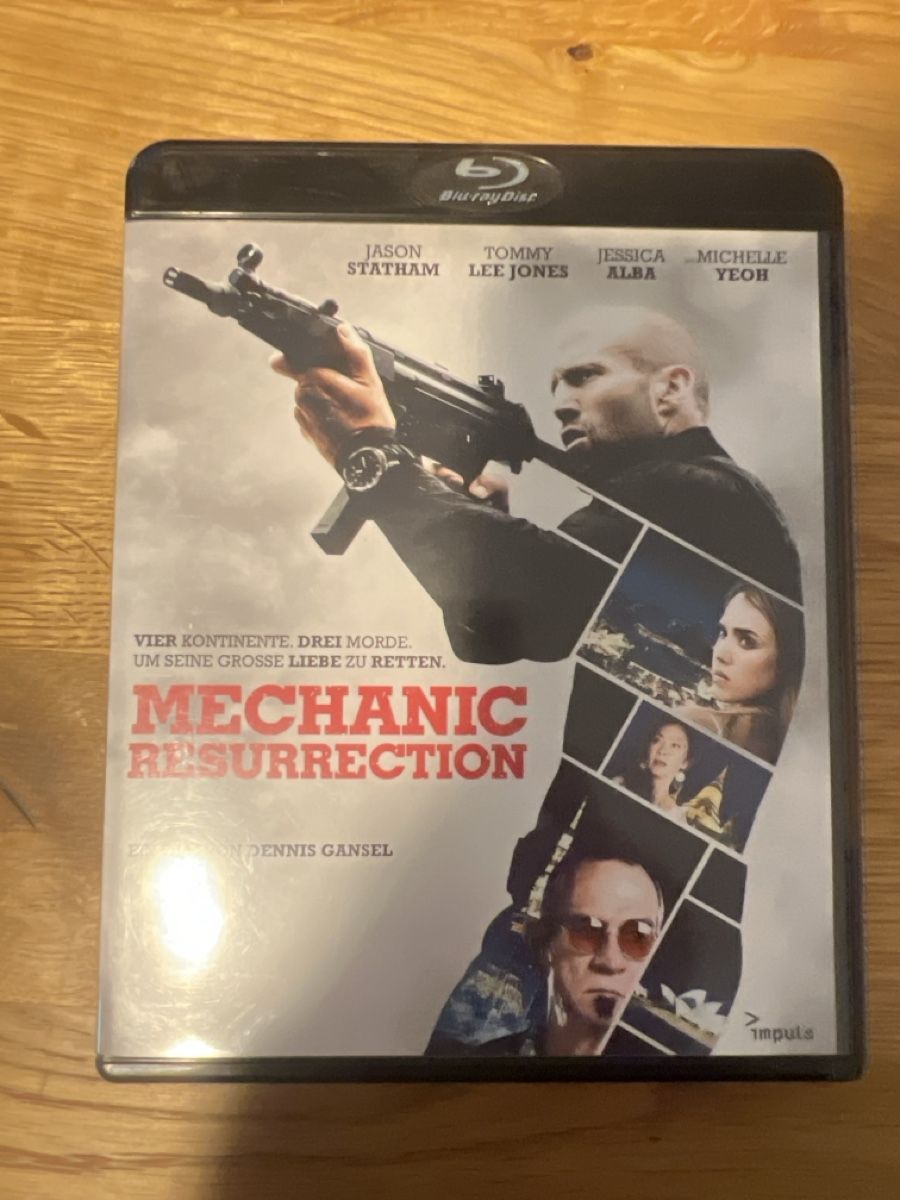 Alle DVDs: Mechanic Resurrection Blu-ray – Gebraucht aus Steffisburg von balboa_76