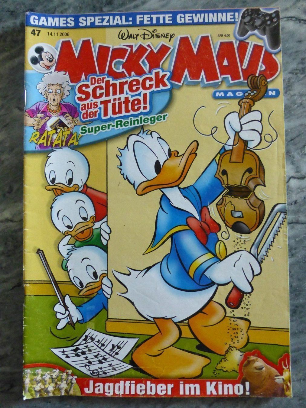 Fumetti: Micky Maus Heft - Nr. 47 / 14.11.2006 – Usato da Basel venduto da Falconis