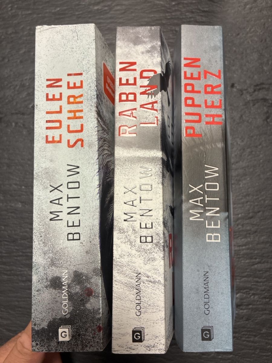 Bücher: Buch Trilogie Max Bentow – Gebraucht aus Balgach von Organisator 7
