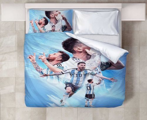Biancheria da letto: Bettwäsche Duvet Messi oder Lamine Yamal Schweizer Masse – Nuovo e nell'imballaggio originale da Langenthal venduto da onl_d7l7 1