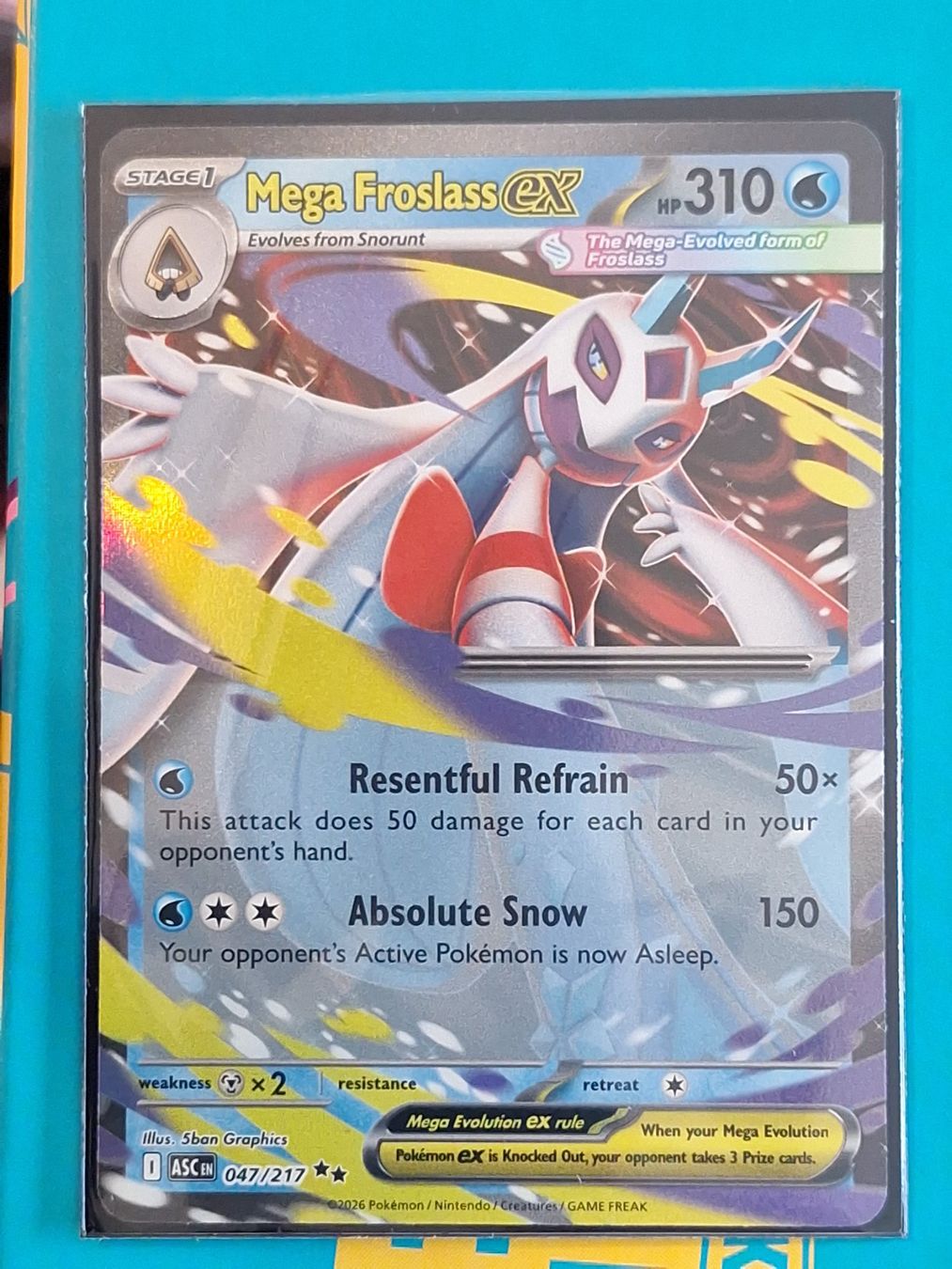 Pokémon Carte collezionabili: Mega Froslass ex - Ascended Heroes – Usato da Altstätten SG venduto da GGsGameshop