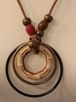 Halskette mit Anhänger, Ethno Style, Top Zustand! Neu