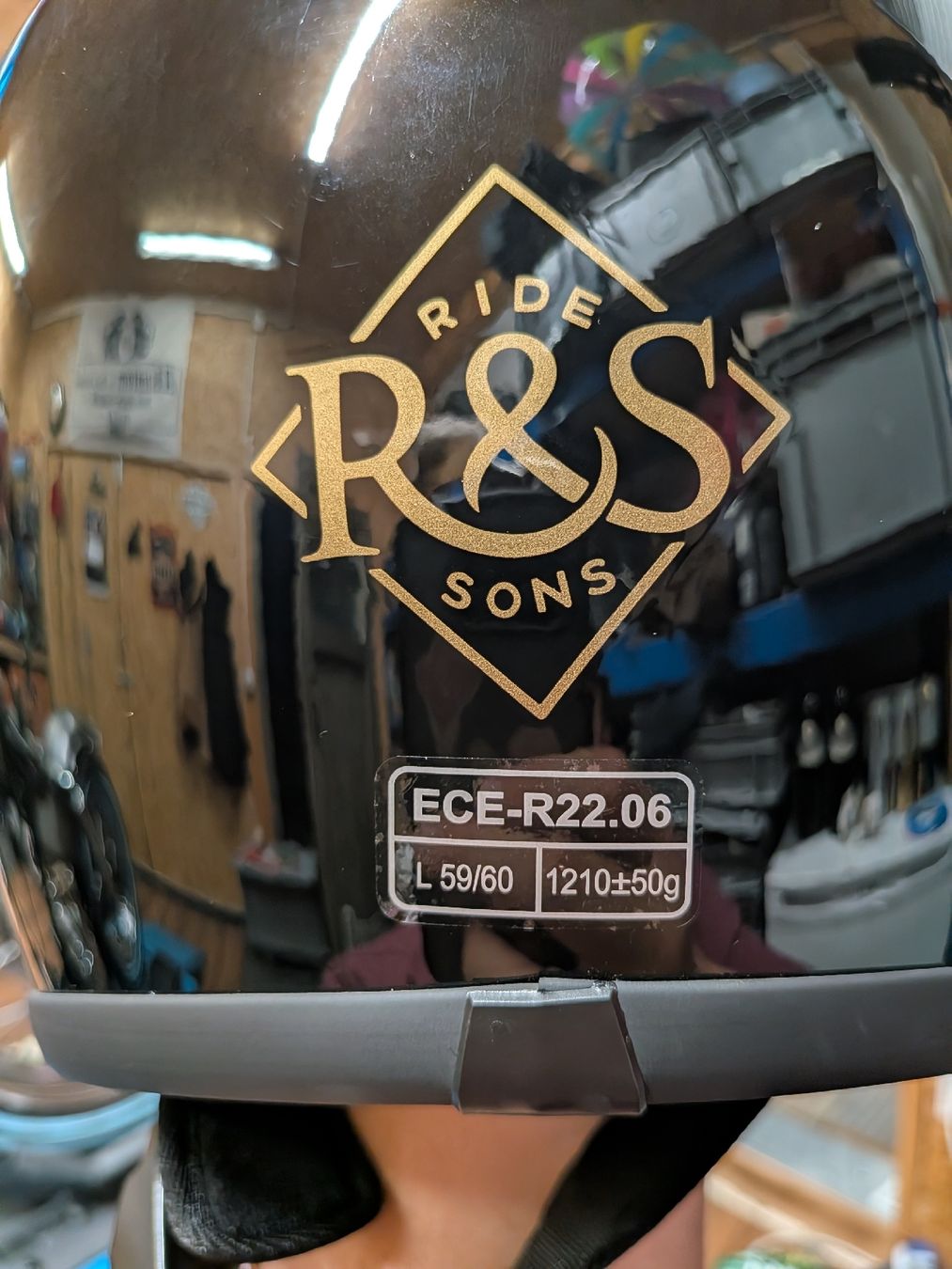 Helme & Visiere: Casque Ride & Sons neuf  – Neu (gemäss Beschreibung) aus Vuadens von AlainHarley 2