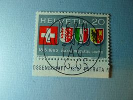 1965  Eidgenossenschaft 150 Jahre ET Vollstempel 432