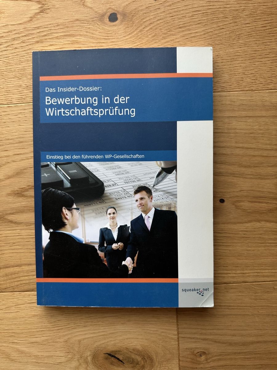 Libri: Bewerbung in der Wirtschaftsprüfung – Usato da Ehrendingen venduto da del_8064
