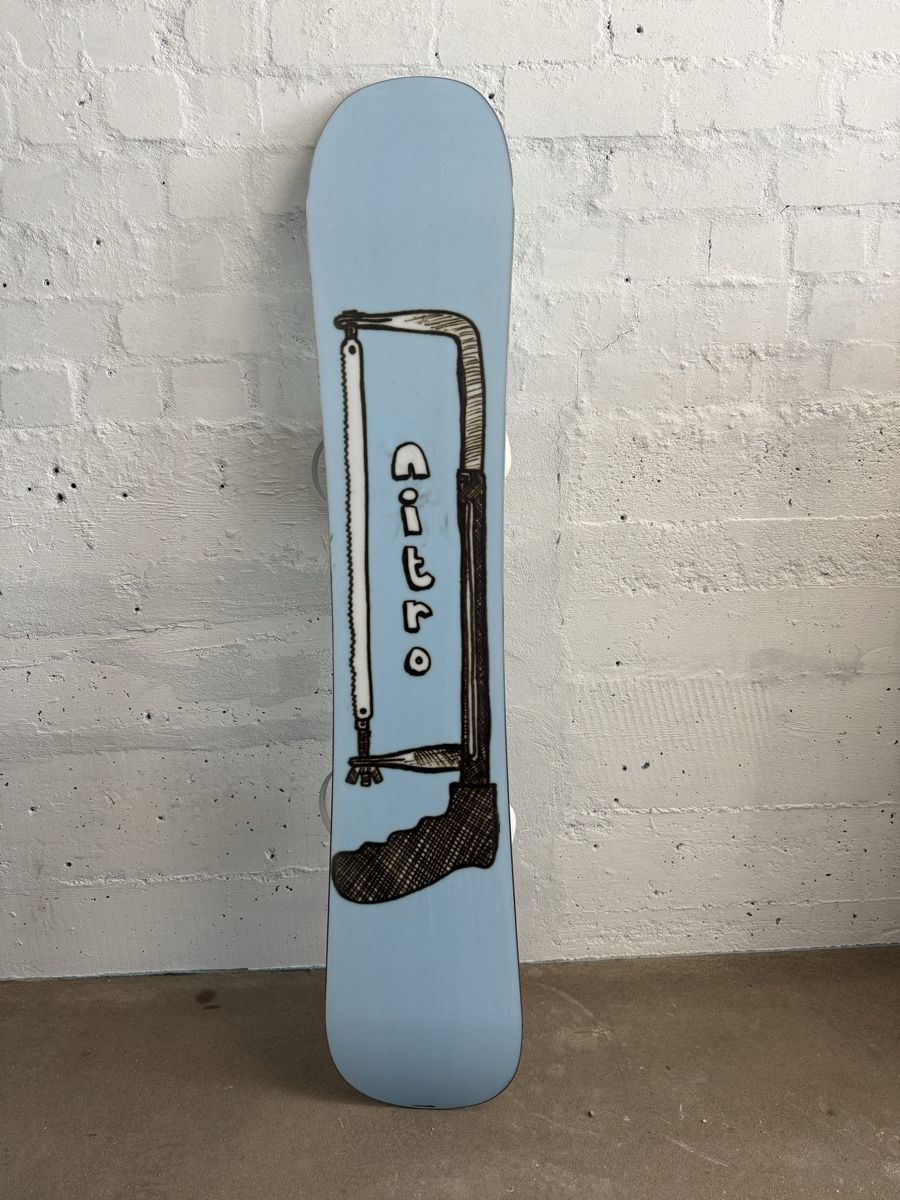 Board: Nitro Alternator 162cm mit weisser Phantom Bindung – Usato da Innerberg venduto da Since89 1
