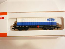 ARNOLD N GÜTERWAGEN " CONTAINER-FORD " NEUWERTIG UND OVP