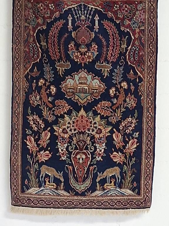 Tappeti: Antique Bildteppich Kaschan – Usato da Dübendorf venduto da Babyl2945 4