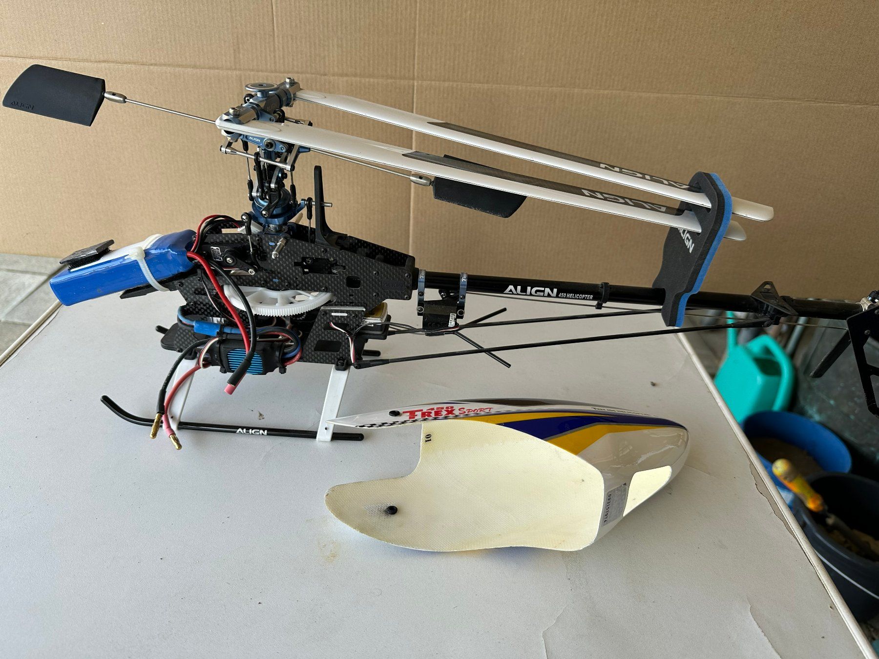Align Modellismo RC: Modellheli ALIGN T REX 450 Sport – Nuovo (secondo la descrizione) da Winkel venduto da heirassa01 1