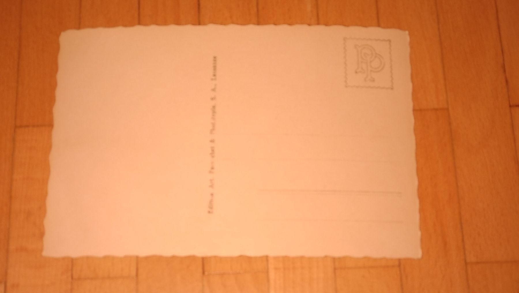 Cartoline postali:  Champéry L'Eglise et la Poste non circulée  – Usato da Farvagny-le-Grand venduto da LaCaverne 2