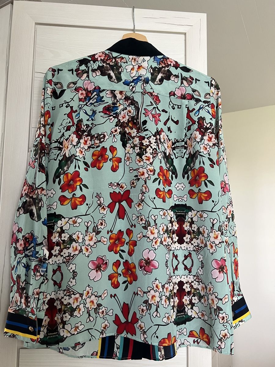 Camicette: Seidenbluse mit Blumendruck -  Elegant! – Nuovo (secondo la descrizione) da Wald ZH venduto da zy6_96qz 1