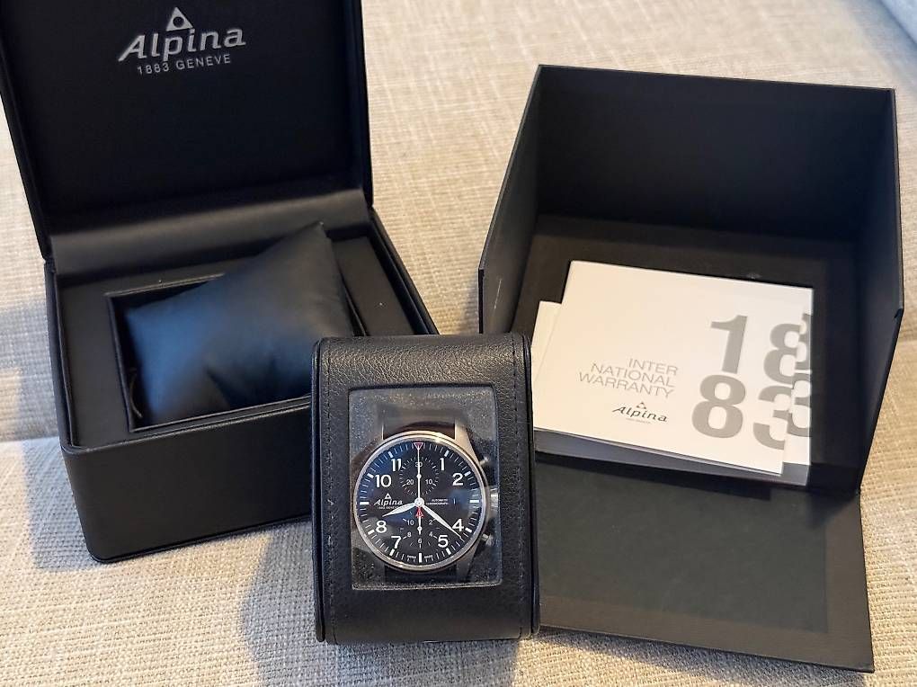 Alpina Orologi: Montre Alpina Startimer Pilot AL-725B4S6 – Usato da Morges venduto da markman007 1