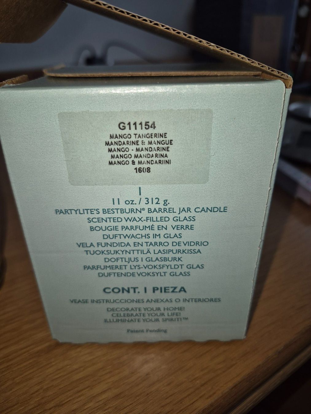 Partylite Candele: Partylite Duftwachsglas Mango Mandarine – Nuovo (secondo la descrizione) da Buttikon SZ venduto da sefa02 3