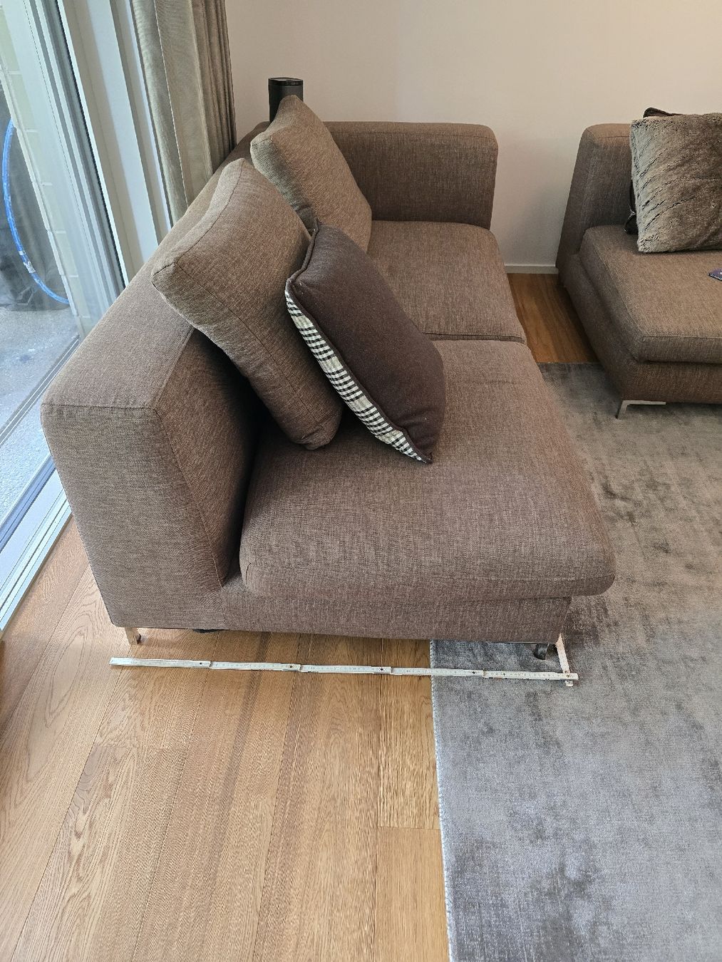 Sofas: Sofa braun mit Elementen gut erhalten – D'occasion à Baar par Blue_eye 3