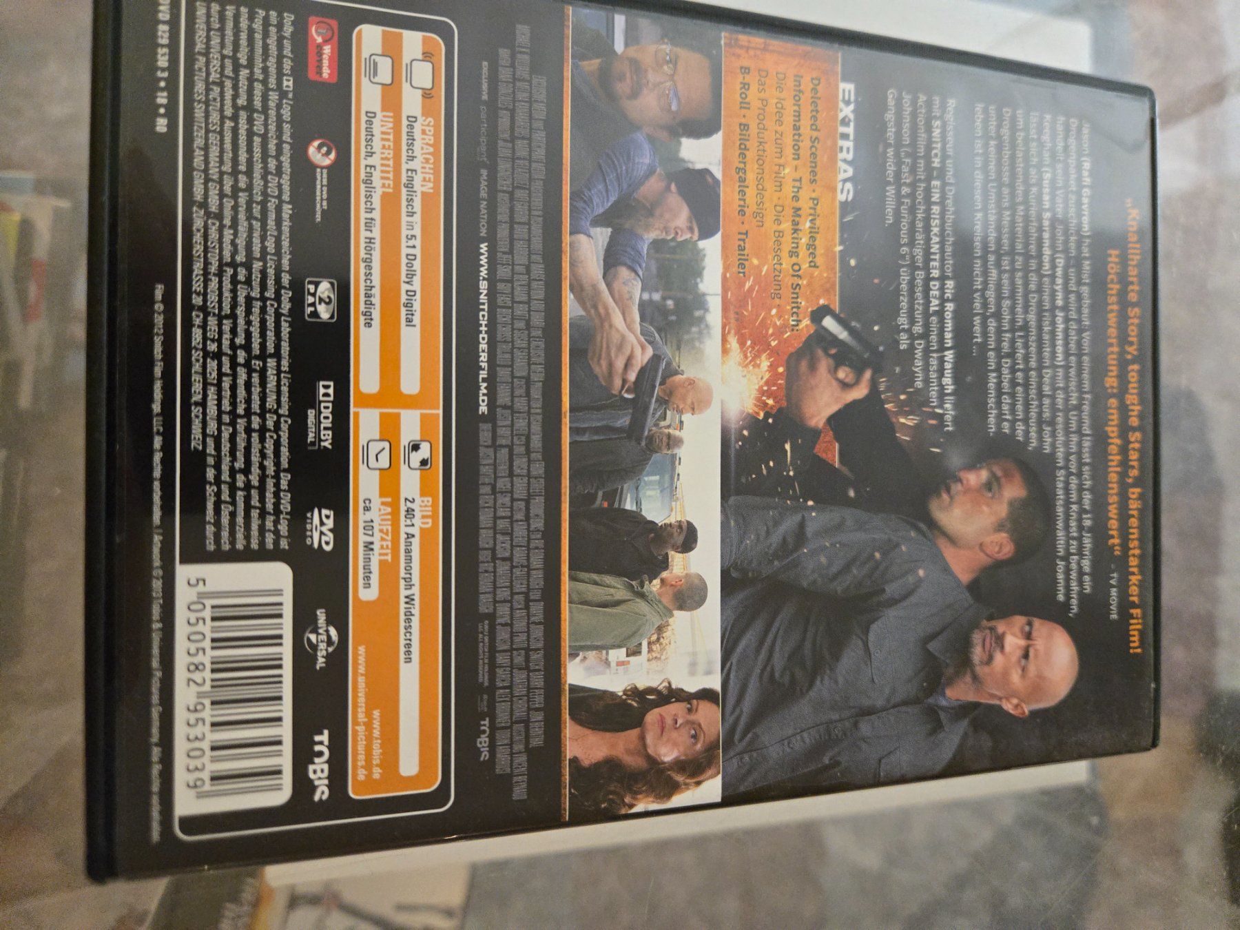 Tutti i DVDs: Snitch DVD – Usato da Bussigny venduto da Kfdlt 1