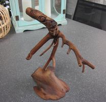 Deko Figur "Wurzelmanndli" Wurzelholz Handgeschnitzt, Unikat