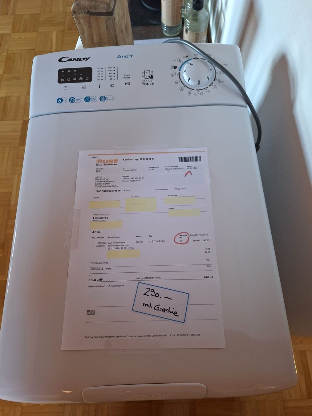 Fust Lavatrici: Waschmaschine – Usato da Buttisholz venduto da Iris_