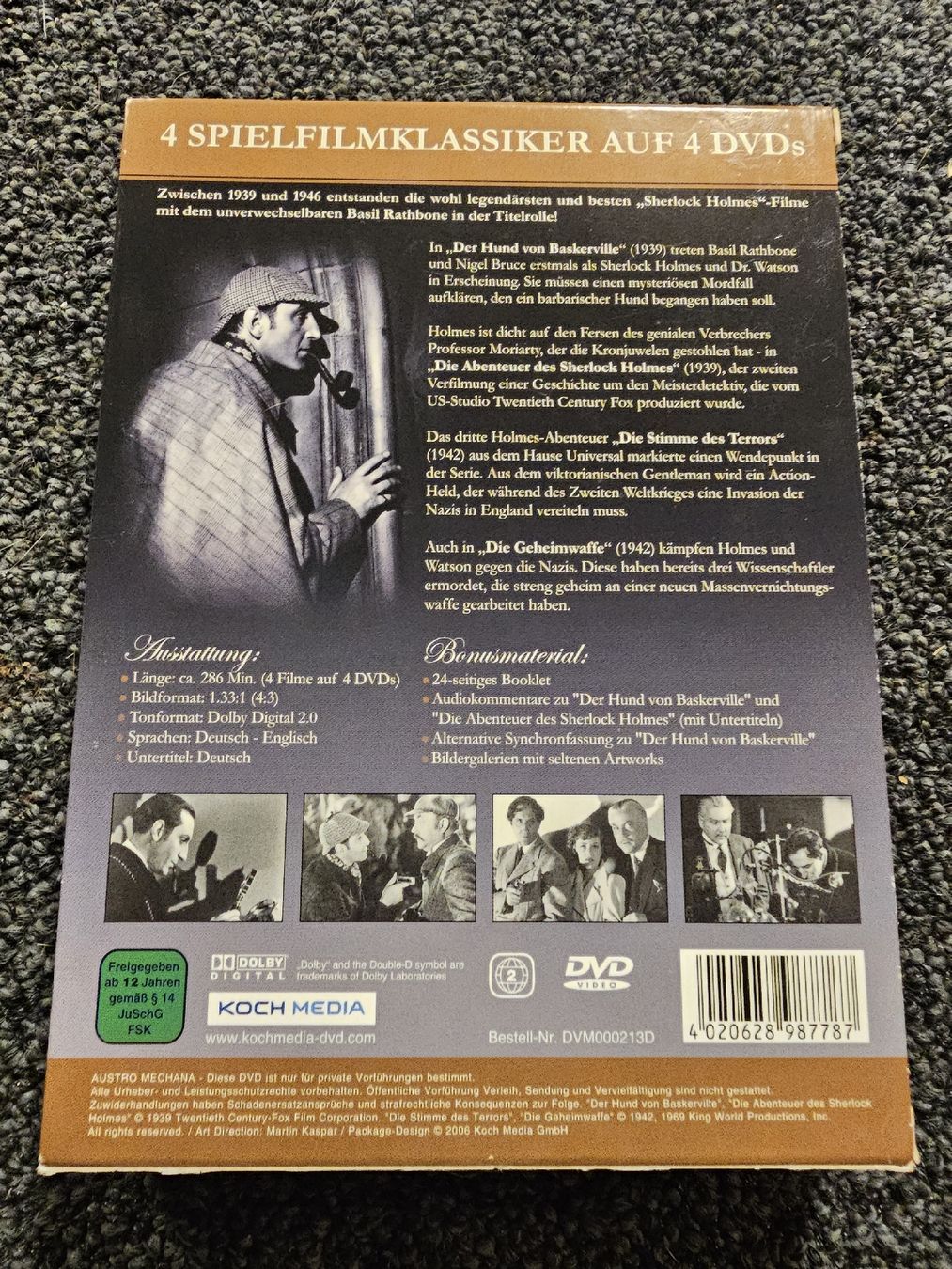 Tous les DVDs: Sherlock Holmes Collection Teil 1  – D'occasion à Ruswil par jan_bxl5 1