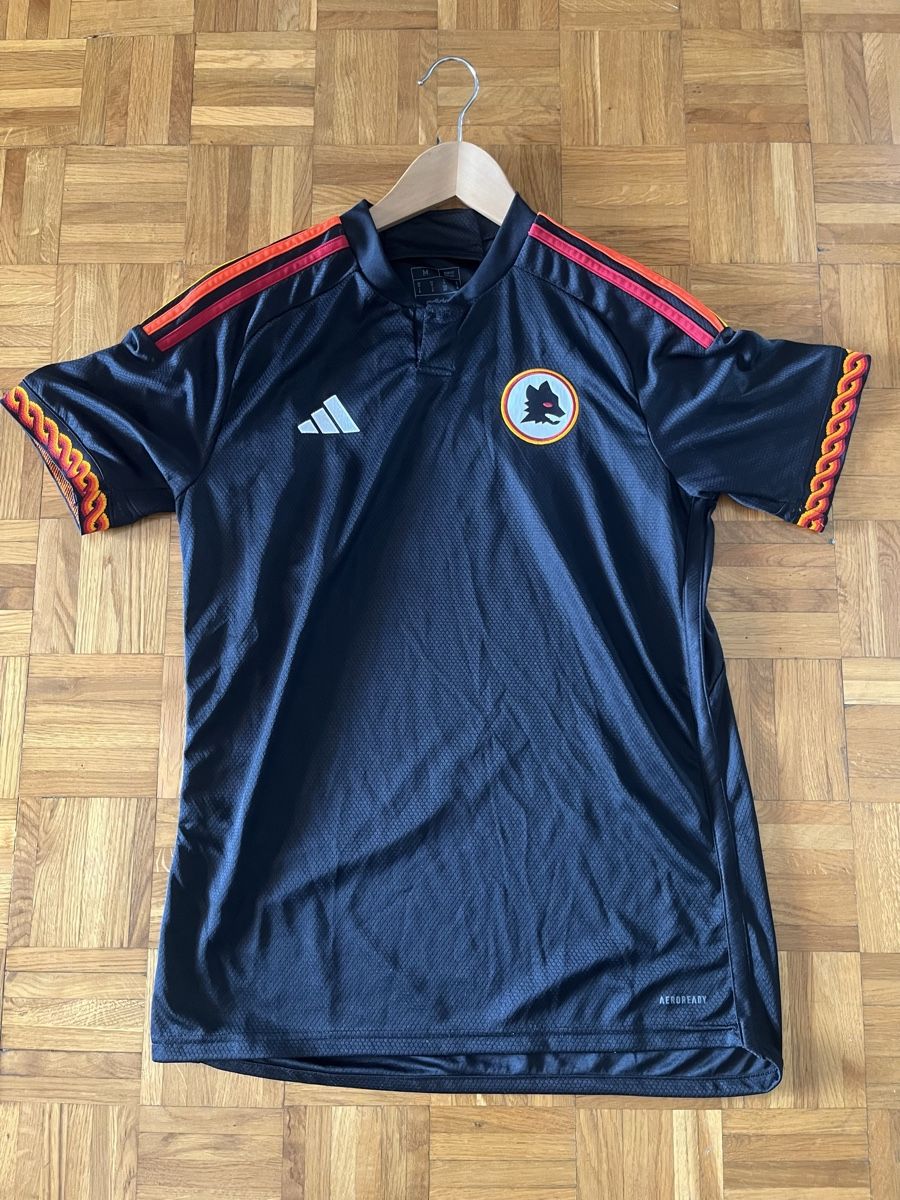 Adidas Canottiere & Pantaloni: Maillot Roma third taille m 23/24 – Usato da Lausanne venduto da gal_j7tw