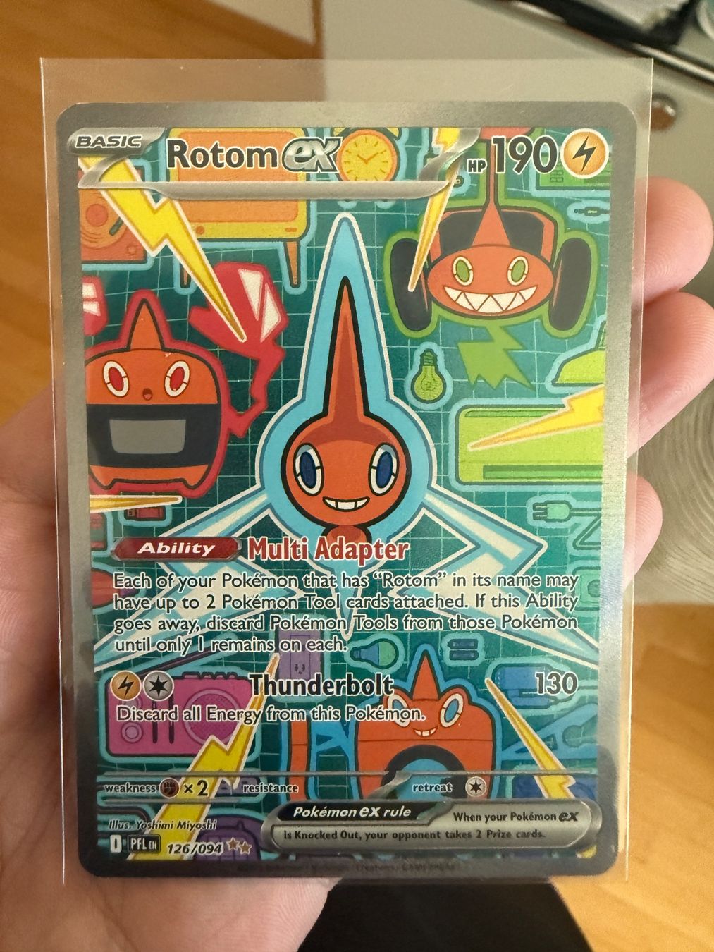 Pokémon Carte collezionabili: Rotom ex #126 PFL EN – Nuovo (secondo la descrizione) da Hünenberg See venduto da jos_d7d8