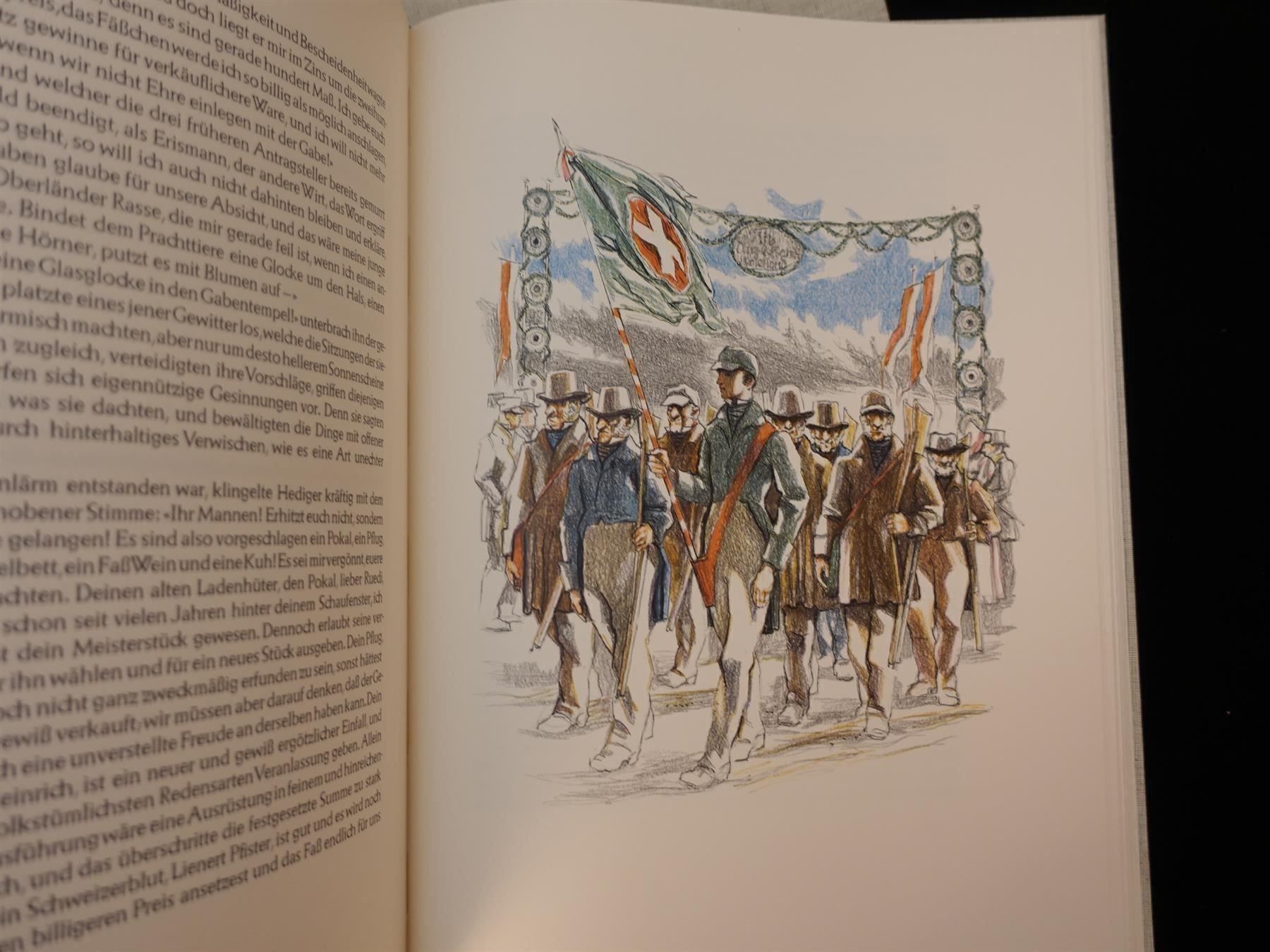 Libri: Gottfried Keller Otto Baumberger – Usato da Gutenswil venduto da Optico 4