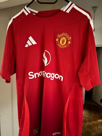 Man Utd home trikot original 24/25 Player Issue Mainoo 37 L