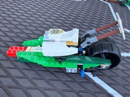Cooles Lego Chopper-Motorrad, einzigartiges Design!