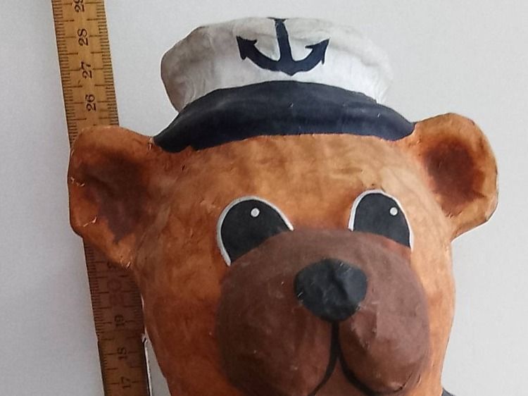 Statuette: Bär - Skulpturen - Papier mâché. – Usato da Sorengo venduto da 74in 4