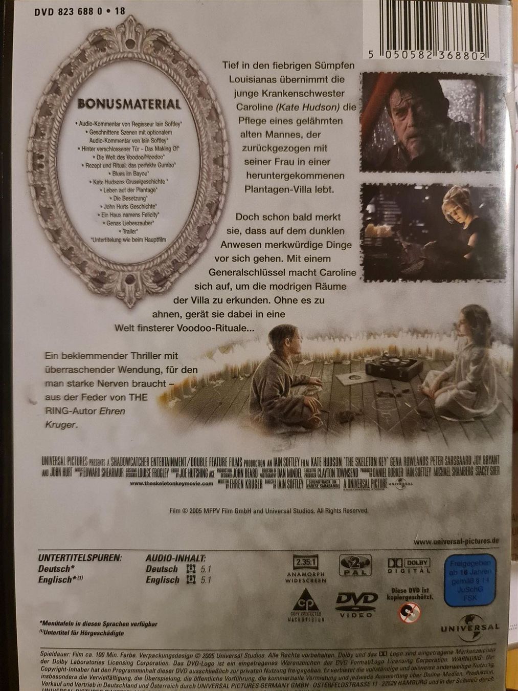 Tutti i DVDs: Der verbotene Schlüssel – Usato da Dintikon venduto da Vexi 1