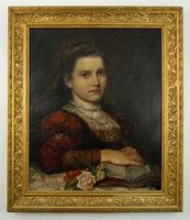 Marie- Lousie BION (1858-1939) - Portrait einer Frau - 1885
