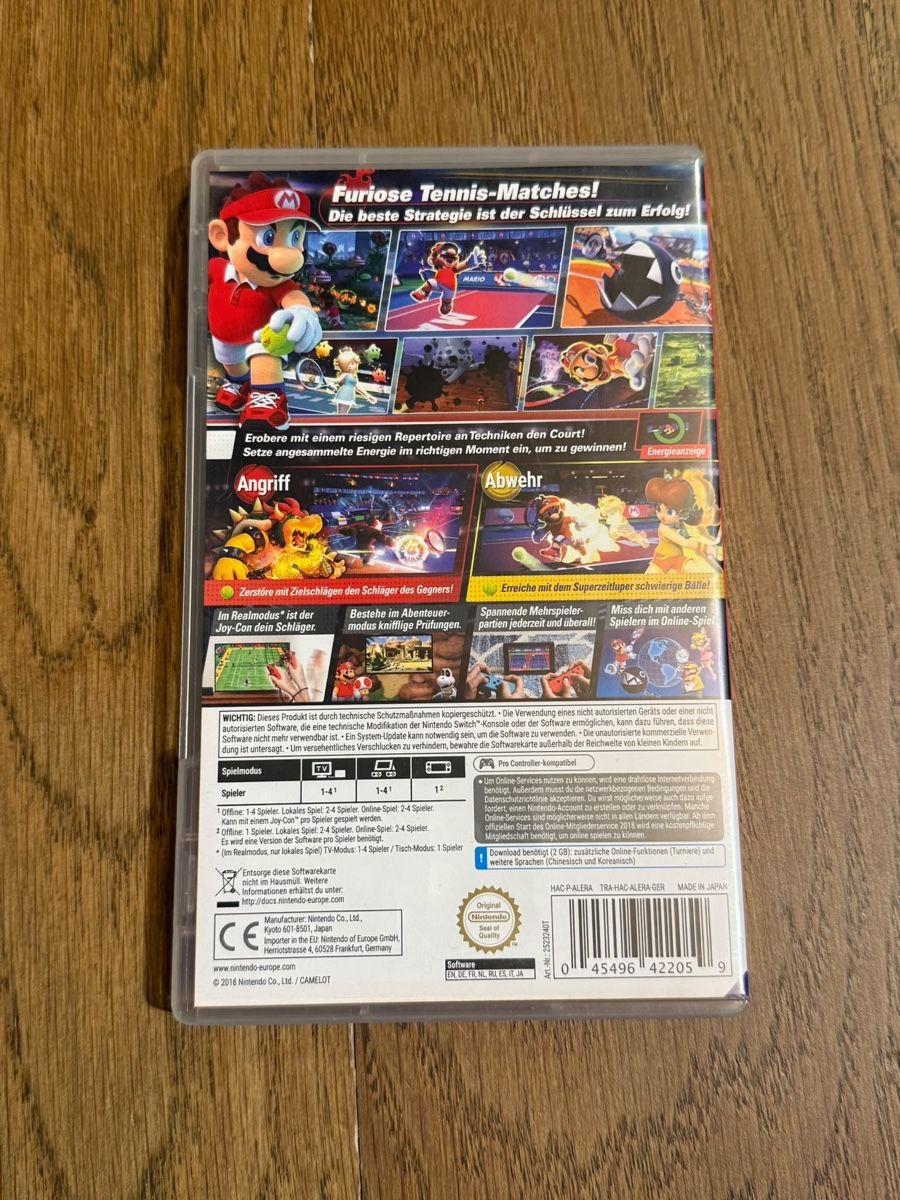 Nintendo Giochi: Mario Tennis Aces / Nintendo Switch – Usato da Läufelfingen venduto da Seraphim13 1
