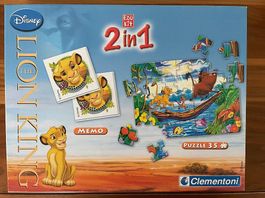 Puzzle + Memory König der Löwen