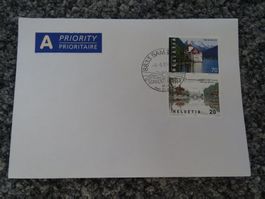 Schnapszahl Brief 9.9.99 Samstagern mit China/CH Frankatur