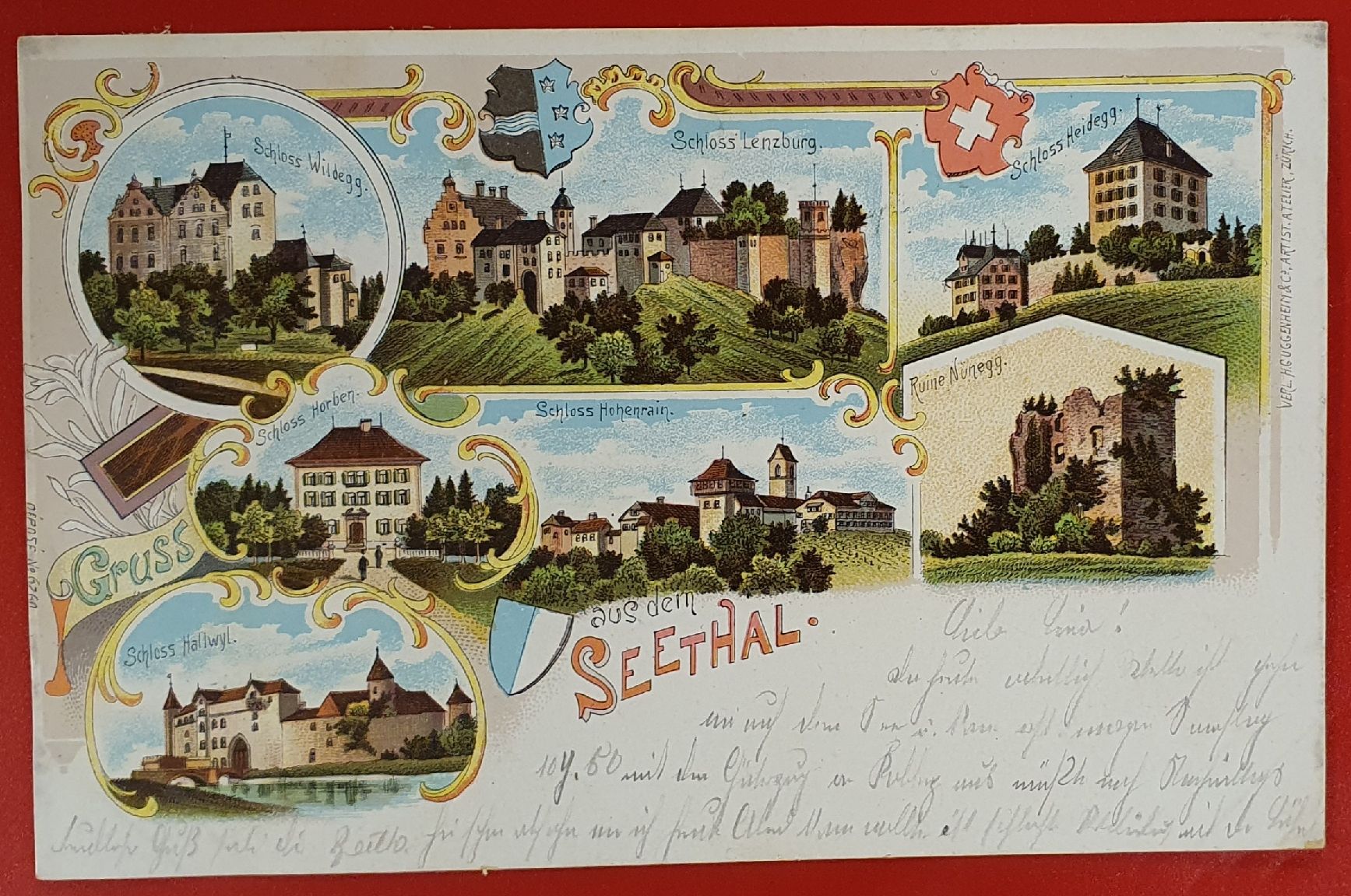 Cartoline postali: Gruss aus dem Seethal 1902 – Usato da Kreuzlingen venduto da Rschweiz1