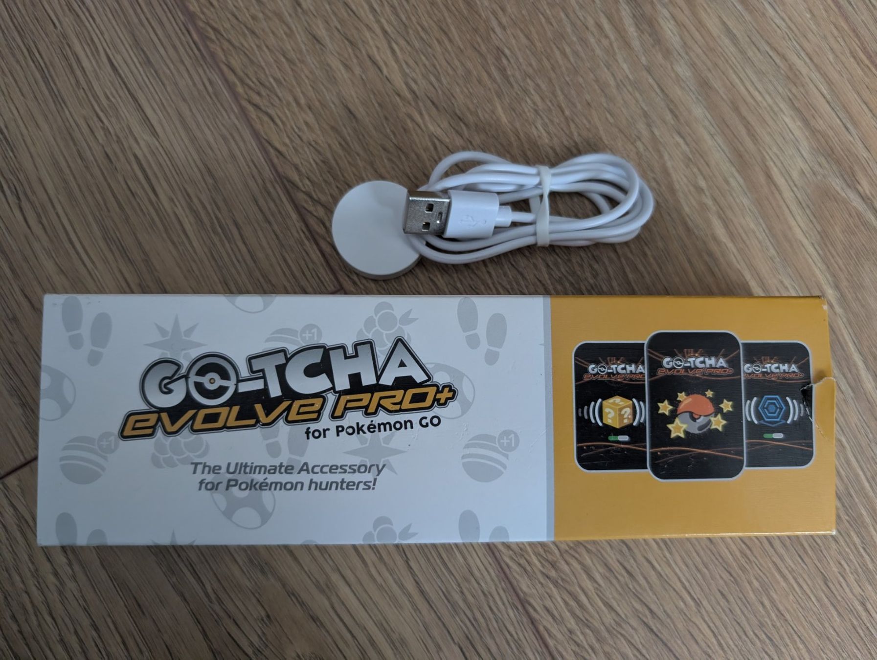 Nintendo Caricabatterie: Pokemon Go Gotcha Evolve Pro Ladegerät / USB Ladekabel – Usato da Rickenbach b. Wil venduto da Shatter
