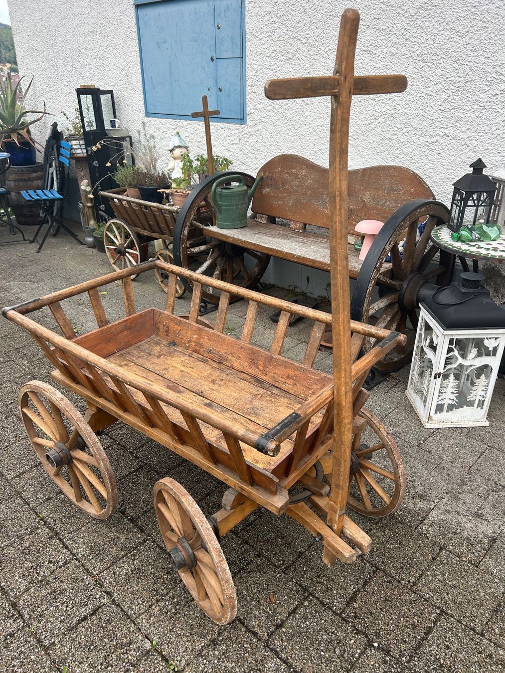 Holzartikel: Leiterwagen Leiterwägeli – Gebraucht aus Rorbas von Lul4 4