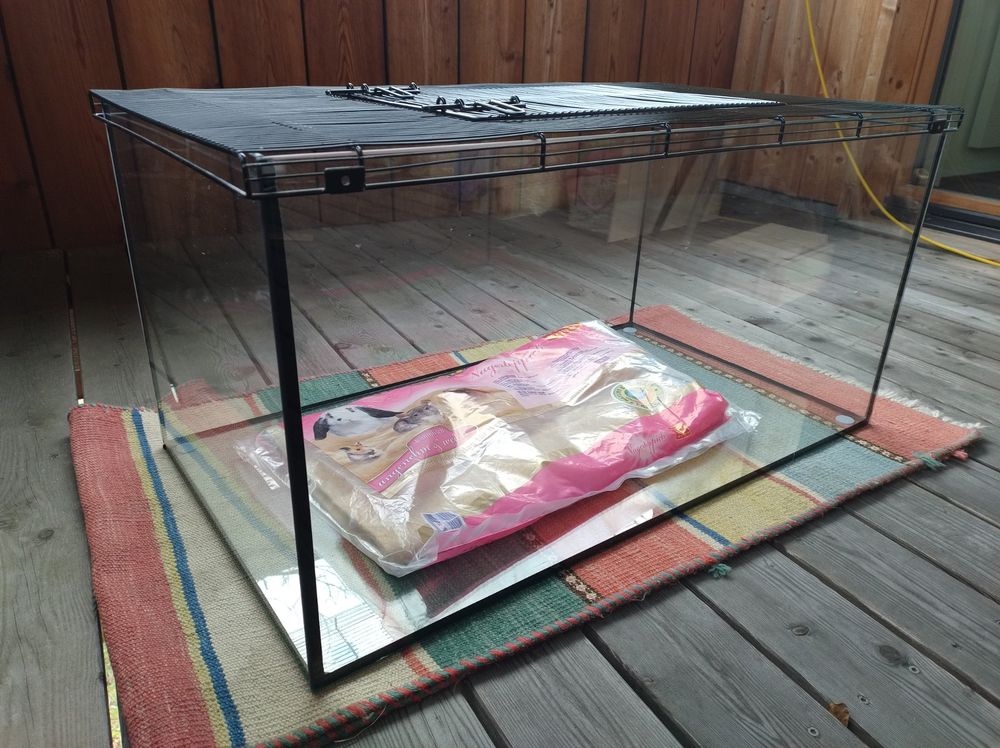 Nager Terrarium mit Gitterabdeckung (neuwertig) Acheter sur Ricardo