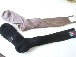 2 Paar neue Socken, Unisex Größe 11,5