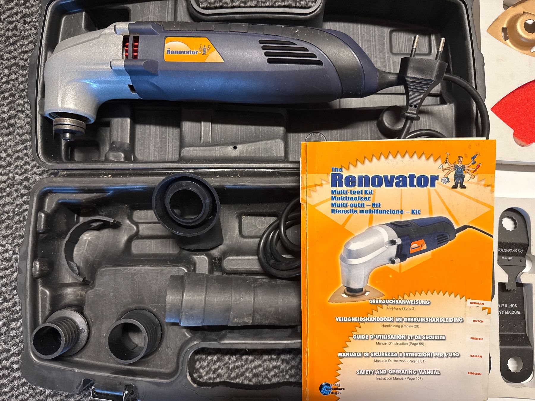 Alle Maschinen: Renovator mit Zubehör – Gebraucht aus Maisprach von 4464 1
