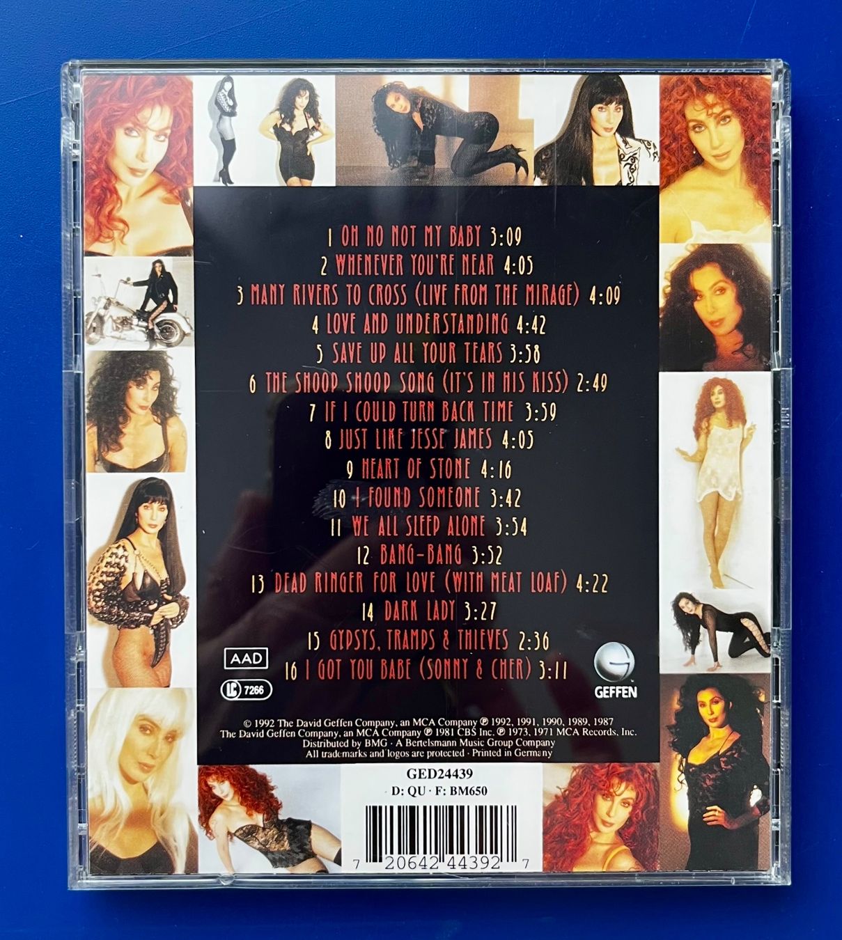 CDs: CD de Cher édition 1992 - 16 titres 1965 à 1992 – Gebraucht aus Carouge GE von pierre956 1