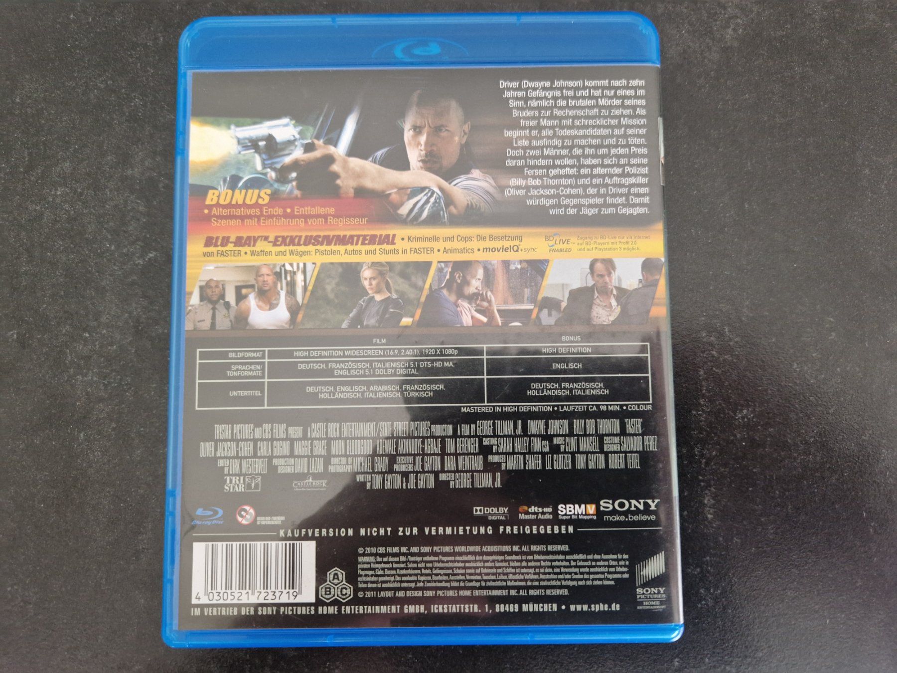 Tous les DVDs: Faster Blu-Ray Topzustand – D'occasion à Buchs SG par Herc01 2