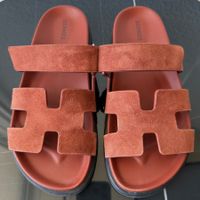 Authentiques Sandales HERMÈS Chypre 39 comme neuves