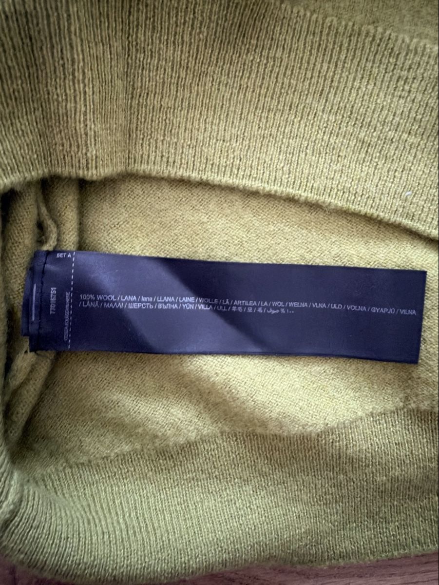 Mango Maglioni & Felpe: Mango Wollpullover, Gr. S, Olivgrün top Zustand – Usato da Urdorf venduto da fairfashion 1