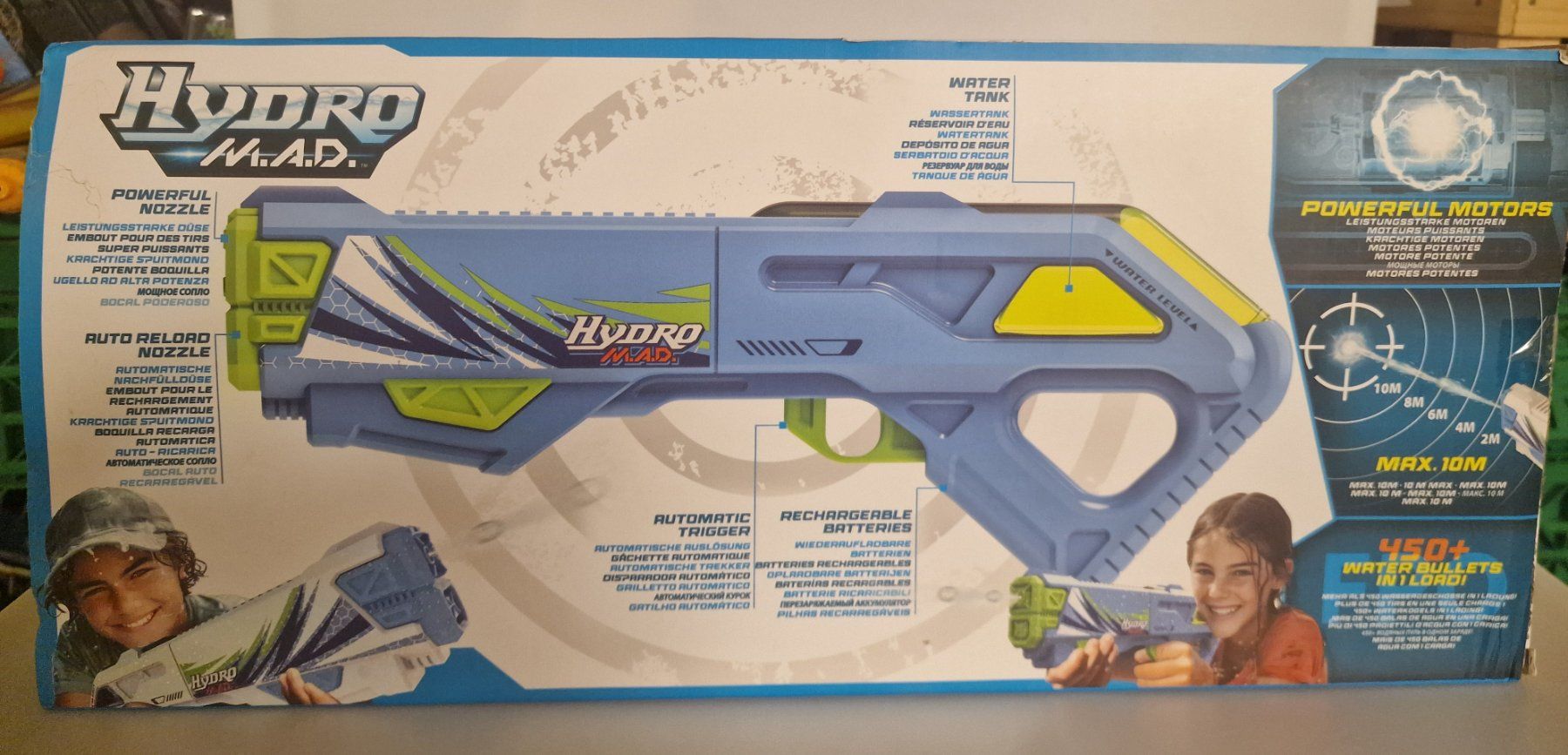 Spielzeuge: Wasserpistole Hydro M.A.D. E-Power neu – Neu und originalverpackt aus Oberuzwil von aseinkaufswelt 1